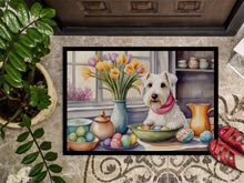 Load image into Gallery viewer, Decorating Easter Sealyham Terrier Doormat - 18X27 Indoor / Outdoor Rug | Made in USA
