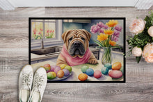 Load image into Gallery viewer, Decorating Easter Shar Pei Doormat