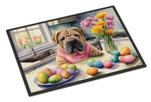 Load image into Gallery viewer, Decorating Easter Shar Pei Doormat