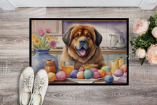 Load image into Gallery viewer, Decorating Easter Tibetan Mastiff Doormat-24x36 Indoor / Outdoor Rug | Made in USA