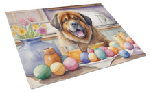 Load image into Gallery viewer, Decorating Easter Tibetan Mastiff Glass Cutting Boards – Durable, Decorative Kitchen Art