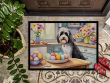 Load image into Gallery viewer, Decorating Easter Tibetan Terrier Doormat-24x36 Indoor / Outdoor Rug | Made in USA