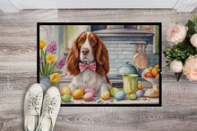 Load image into Gallery viewer, Decorating Easter Welsh Springer Spaniel Doormat-24x36 Indoor / Outdoor Rug | Made in USA