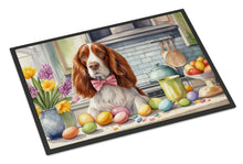 Load image into Gallery viewer, Decorating Easter Welsh Springer Spaniel Doormat-24x36 Indoor / Outdoor Rug | Made in USA