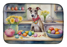 Load image into Gallery viewer, Decorating Easter Whippet Dish Drying Mat