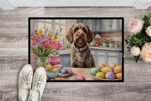 Load image into Gallery viewer, Decorating Easter Wirehaired Pointing Griffon Doormat-24x36 Indoor / Outdoor Rug | Made in USA