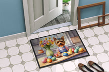 Load image into Gallery viewer, Decorating Easter Yorkshire Terrier Doormat - 18X27 Indoor / Outdoor Rug | Made in USA