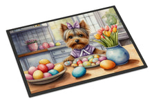 Load image into Gallery viewer, Decorating Easter Yorkshire Terrier Doormat - 18X27 Indoor / Outdoor Rug | Made in USA