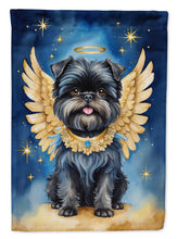 Load image into Gallery viewer, Affenpinscher My Angel Garden Flag – Memorial or Christmas Dog Angel Decor