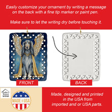 Load image into Gallery viewer, Afghan Hound My Angel Porcelain Ornament
