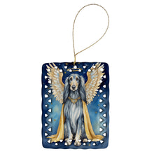 Load image into Gallery viewer, Afghan Hound My Angel Porcelain Ornament
