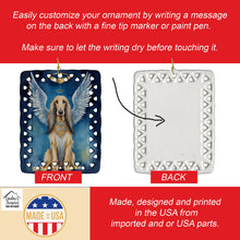 Load image into Gallery viewer, Afghan Hound My Angel Porcelain Ornament