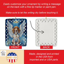 Load image into Gallery viewer, American English Coonhound My Angel Porcelain Ornament