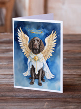 Load image into Gallery viewer, American Water Spaniel My Angel Greeting Cards - Blank Note Cards – 8-Pack of Artist-Designed Cards with Envelopes