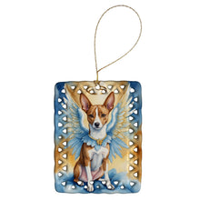 Load image into Gallery viewer, Basenji My Angel Porcelain Ornament