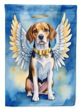 Load image into Gallery viewer, Beagle My Angel Garden Flag – Memorial or Christmas Dog Angel Decor