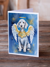 Load image into Gallery viewer, Bedlington Terrier My Angel Greeting Cards - Blank Note Cards – 8-Pack of Artist-Designed Cards with Envelopes