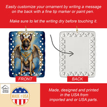 Load image into Gallery viewer, Belgian Malinois My Angel Porcelain Ornament