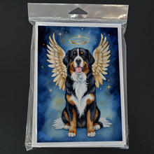 Load image into Gallery viewer, Bernese Mountain Dog My Angel Greeting Cards - Blank Note Cards – 8-Pack of Artist-Designed Cards with Envelopes