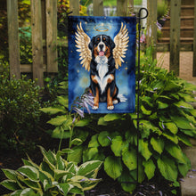 Load image into Gallery viewer, Bernese Mountain Dog My Angel Garden Flag – Memorial or Christmas Dog Angel Decor