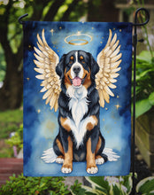 Load image into Gallery viewer, Bernese Mountain Dog My Angel Garden Flag – Memorial or Christmas Dog Angel Decor