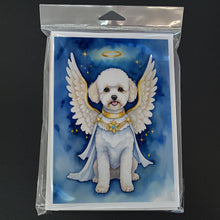 Load image into Gallery viewer, Bichon Frise My Angel Greeting Cards - Blank Note Cards – 8-Pack of Artist-Designed Cards with Envelopes