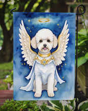 Load image into Gallery viewer, Bichon Frise My Angel Garden Flag – Memorial or Christmas Dog Angel Decor
