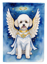 Load image into Gallery viewer, Bichon Frise My Angel Garden Flag – Memorial or Christmas Dog Angel Decor