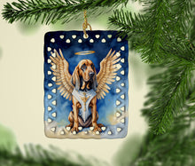 Load image into Gallery viewer, Bloodhound My Angel Porcelain Ornament