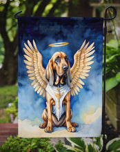 Load image into Gallery viewer, Bloodhound My Angel Garden Flag – Memorial or Christmas Dog Angel Decor
