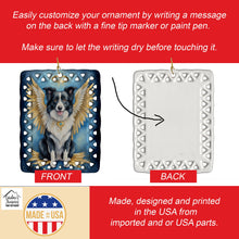 Load image into Gallery viewer, Border Collie My Angel Porcelain Ornament