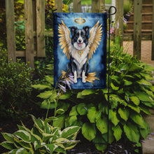 Load image into Gallery viewer, Border Collie My Angel Garden Flag – Memorial or Christmas Dog Angel Decor