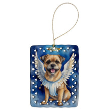Load image into Gallery viewer, Border Terrier My Angel Porcelain Ornament