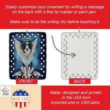 Load image into Gallery viewer, Borzoi My Angel Porcelain Ornament