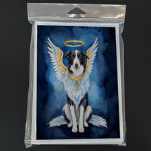 Load image into Gallery viewer, Borzoi My Angel Greeting Cards - Blank Note Cards – 8-Pack of Artist-Designed Cards with Envelopes