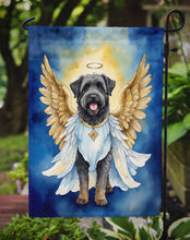 Load image into Gallery viewer, Bouvier des Flandres My Angel Garden Flag – Memorial or Christmas Dog Angel Decor