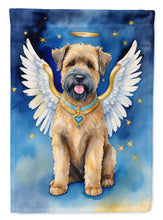 Load image into Gallery viewer, Bouvier des Flandres My Angel Garden Flag – Memorial or Christmas Dog Angel Decor