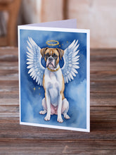 Load image into Gallery viewer, Boxer My Angel Greeting Cards - Blank Note Cards – 8-Pack of Artist-Designed Cards with Envelopes