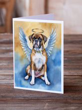 Load image into Gallery viewer, Boxer My Angel Greeting Cards - Blank Note Cards – 8-Pack of Artist-Designed Cards with Envelopes
