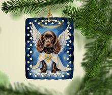 Load image into Gallery viewer, Boykin Spaniel My Angel Porcelain Ornament