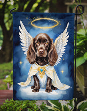Load image into Gallery viewer, Boykin Spaniel My Angel Garden Flag – Memorial or Christmas Dog Angel Decor