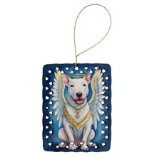 Load image into Gallery viewer, Bull Terrier My Angel Porcelain Ornament