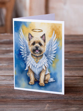Load image into Gallery viewer, Cairn Terrier My Angel Greeting Cards - Blank Note Cards – 8-Pack of Artist-Designed Cards with Envelopes