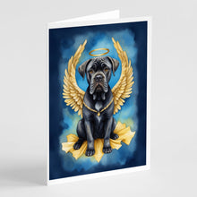Load image into Gallery viewer, Cane Corso My Angel Greeting Cards - Blank Note Cards – 8-Pack of Artist-Designed Cards with Envelopes