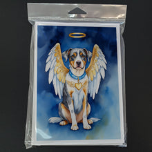 Load image into Gallery viewer, Catahoula My Angel Greeting Cards - Blank Note Cards – 8-Pack of Artist-Designed Cards with Envelopes