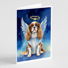 Load image into Gallery viewer, Cavalier Spaniel My Angel Greeting Cards - Blank Note Cards – 8-Pack of Artist-Designed Cards with Envelopes