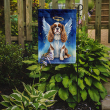 Load image into Gallery viewer, Cavalier Spaniel My Angel Garden Flag – Memorial or Christmas Dog Angel Decor