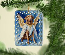 Load image into Gallery viewer, Chesapeake Bay Retriever My Angel Porcelain Ornament