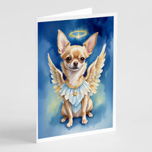 Load image into Gallery viewer, Chihuahua My Angel Greeting Cards - Blank Note Cards – 8-Pack of Artist-Designed Cards with Envelopes
