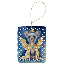 Load image into Gallery viewer, Chinese Crested My Angel Porcelain Ornament